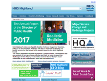 Tablet Screenshot of nhshighland.scot.nhs.uk