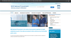 Desktop Screenshot of nhsscotlandprocurement.scot.nhs.uk
