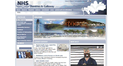 Desktop Screenshot of nhsdg.scot.nhs.uk