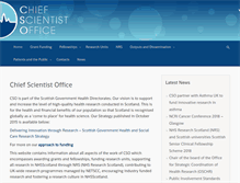 Tablet Screenshot of cso.scot.nhs.uk