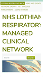 Mobile Screenshot of lothianrespiratorymcn.scot.nhs.uk