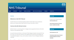 Desktop Screenshot of nhstribunal.scot.nhs.uk