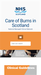Mobile Screenshot of cobis.scot.nhs.uk