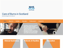 Tablet Screenshot of cobis.scot.nhs.uk