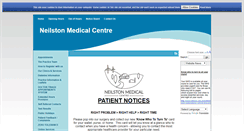 Desktop Screenshot of neilstonmedicalcentre.scot.nhs.uk