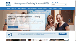Desktop Screenshot of mts.scot.nhs.uk