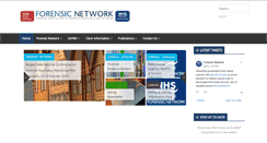Desktop Screenshot of forensicnetwork.scot.nhs.uk