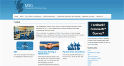 Desktop Screenshot of msg.scot.nhs.uk